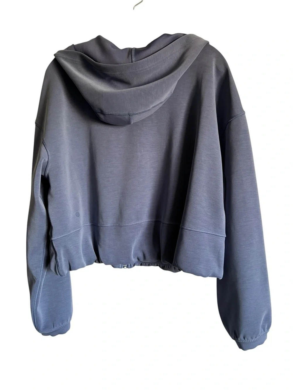 Lululemon Softstreme Full Zip Hoodie Jacket Oasis Blue - Size 10